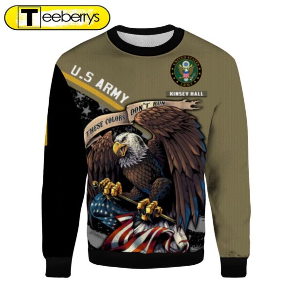 Get Festive with the US Army Eagle Christmas Sweater