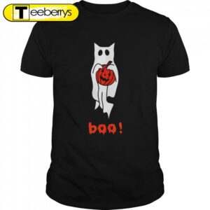 Ghost Cat Boo Halloween With…