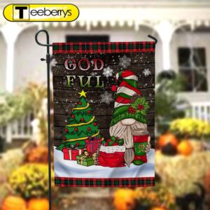 God Ful Christmas Garden FlagXmas,…