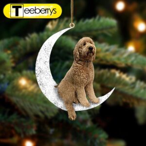 Goldendoodle Sit On The Moon…