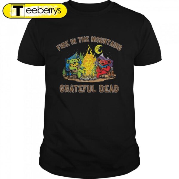 Grateful Dead Fire In The Mountain Grateful Dead Halloween T-Shirts