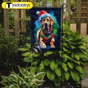 Great Dane Christmas Garden Flag