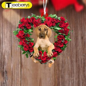 Great Dane-Heart Wreath Two Sides…