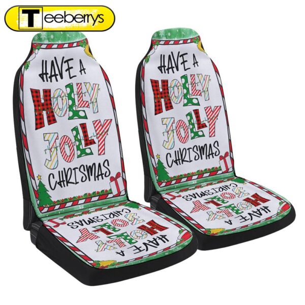 Have A Holly Jolly Christmas Seat Cover Cars