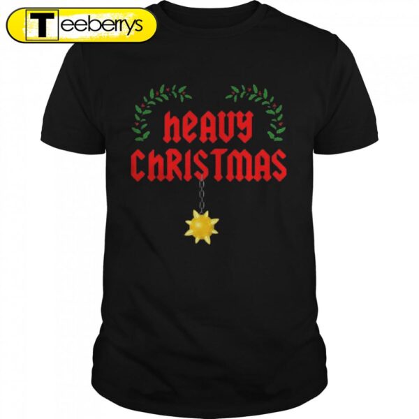 Heavy Metal Music Mistletoe Heavy Christmas Shirts