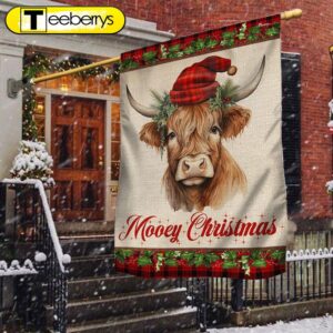 Highland Cow Fluffy Cow Christmas…