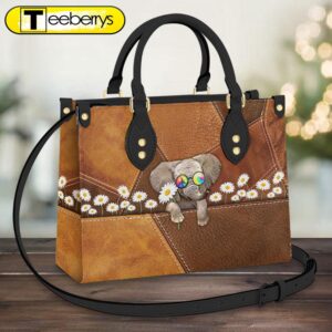 Hippie Elephant Daisy Leather Bag…