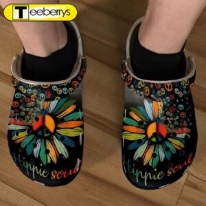 Hippie Soul Sign Clogs Shoes…