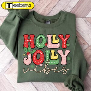 Holly Jolly Vibes Vintage Christmas…