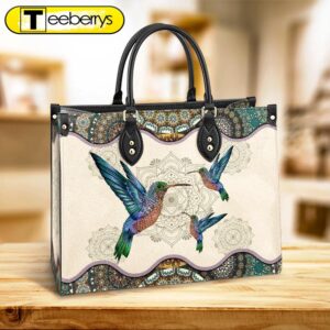 Hummingbird Leather Bag – Women’s…