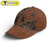 Hunting Deer Leather Style Baseball Cap