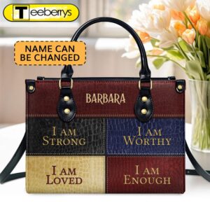 I Am Loved Personalized Zippered…