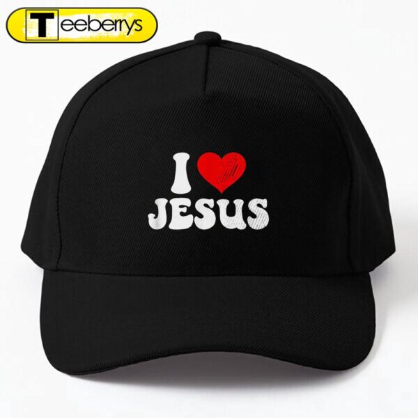 I Love Jesus Bible Christ Cap