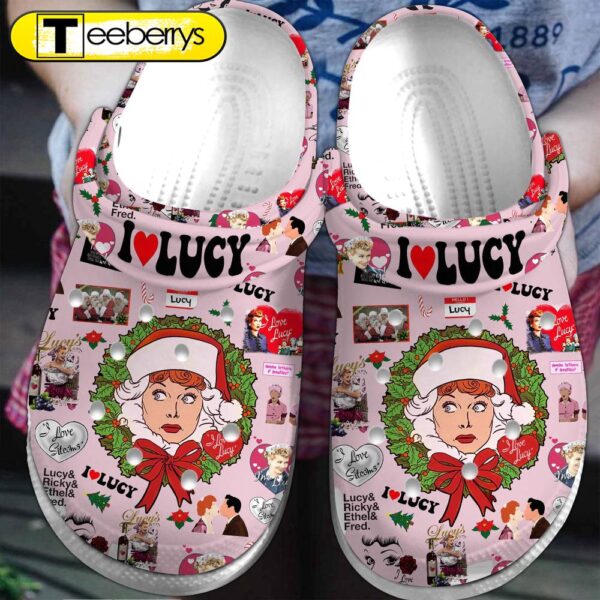 I Love Lucy Christmas TV Series Clogs  Clogs Shoes Comfortable