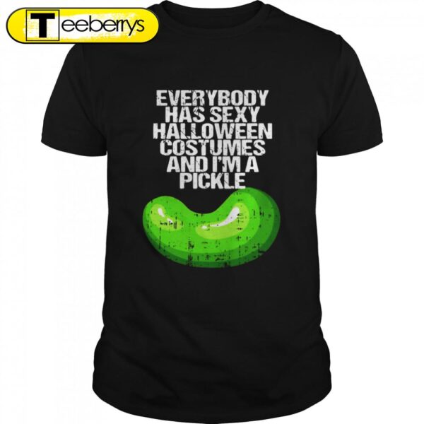 Is’m A Pickle Costume Funny Easy Fruits Halloween T-shirts