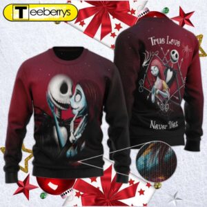 Jack And Sally Ugly Christmas…