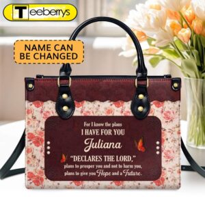 Jeremiah 2911 Personalized Zippered Leather…