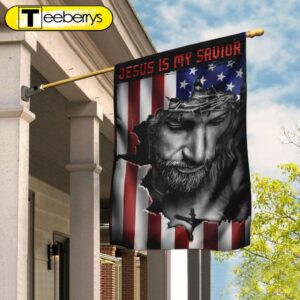 Jesus And American Flag Flagwix…