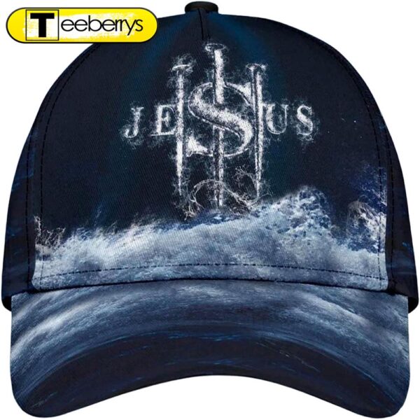 Jesus Changed My Life All Over Print Baseball Cap – Christian Hats