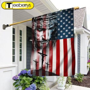 Jesus Christ American Flag –…