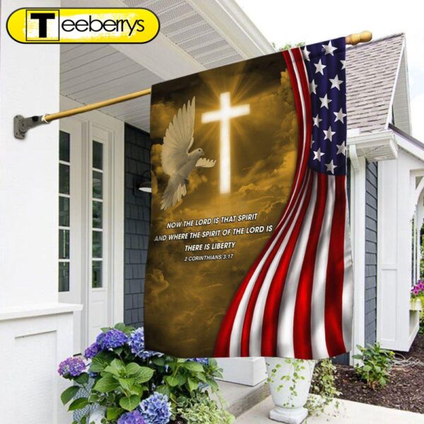 Jesus Flag Holy Spirit Liberty American Flag – Christian Flag