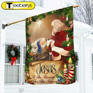 Jesus Flag Santa Claus Jesus…