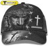 Jesus On The Cross Religion Crown Of Thorn All Over Print Baseball Cap – Christian Hats