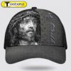 Jesus Portrait Jesus Is My King Faith Classic Hat All Over Print – Christian Hats