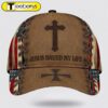 Jesus Saved My Life Cross Classic Hat All Over Print – Christian Hats