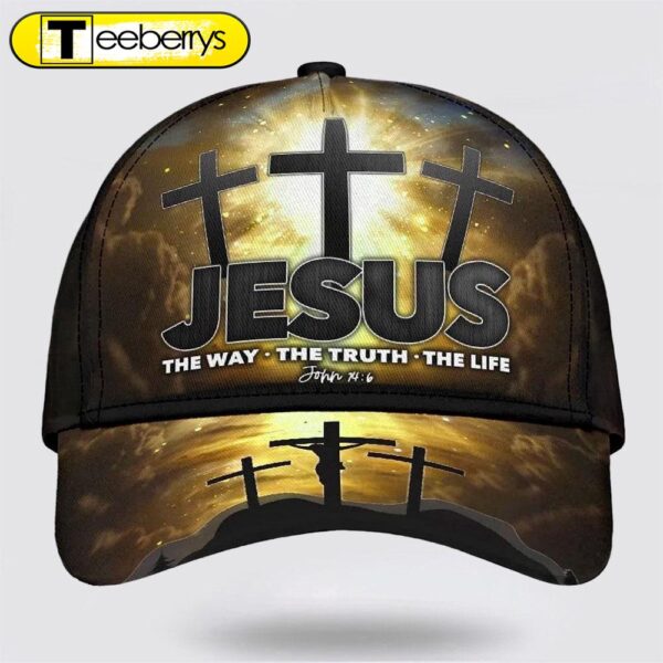 Jesus Way Truth Life Classic Hat All Over Print – Christian Hats