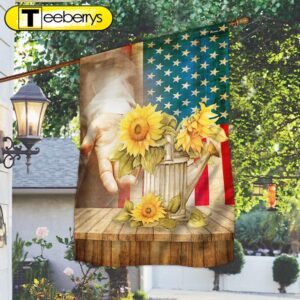 Jesus With Sunflower Flag –…