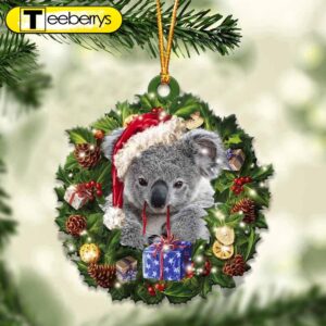 Koala And Christmas Gift For…