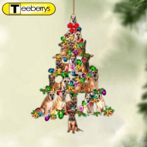 Laekenois Dog Christmas Tree Lights-Two…