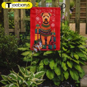 Lakeland Terrier Holiday Christmas Garden…