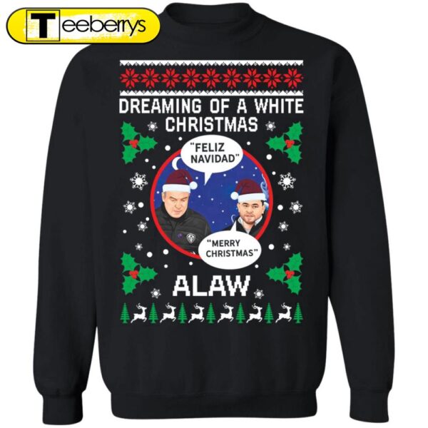 Leeds Marcelo Bielsa Feliz Navidad Sweater Dreaming of a White Christmas