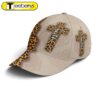 Leopard Crossover Faith Mandala Style Baseball Cap