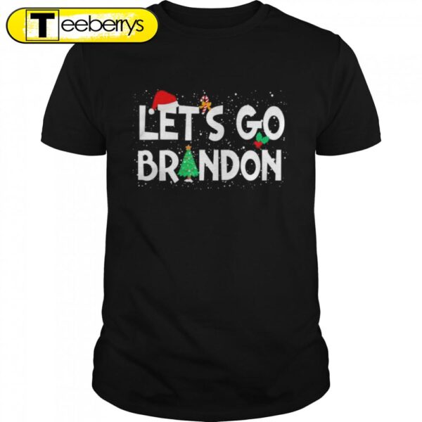 Let’s Go Brandon Anti Joe Biden Chant Joke Christmas Shirts