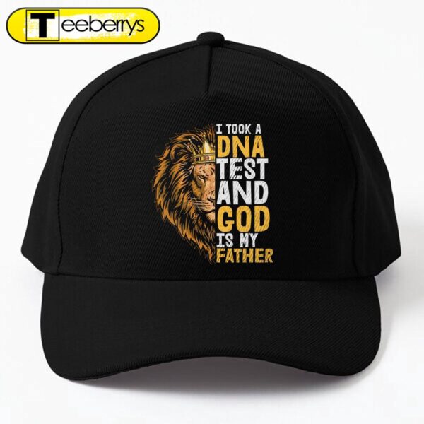 Lion Jesus Christian God Is My Father Dna Test Cap