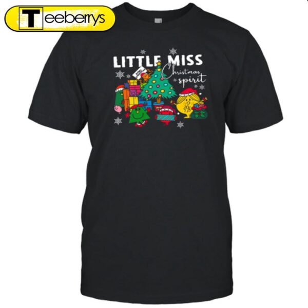 Little Miss Christmas Spirit Teacher Shirt