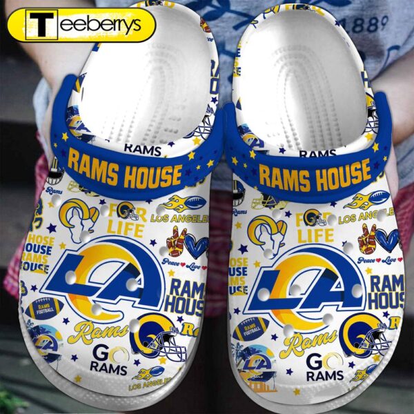 Los Angeles Rams NFL Sport Clogs  Clogs Shoes Comfortable