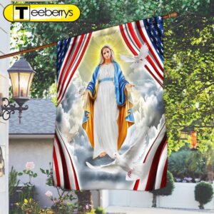 Mary Flag Mother Of Jesus…