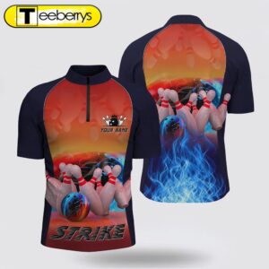 Men’s Bowling Shirt Bowling Jersey…