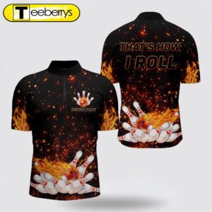 Men’s Flame Bowling Shirt That’s…