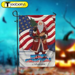 Merry Christmas America Garden FlagXmas,…