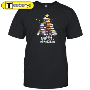 Merry Christmas Books Shirt