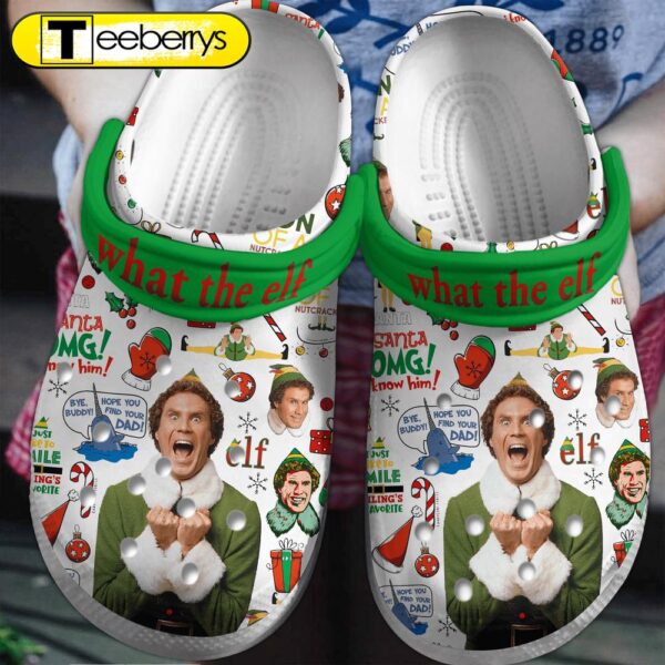 Merry Christmas Elf Movie Clogs  Clogs Shoes Comfortable