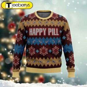 Merry Christmas Happy Pill Ugly…