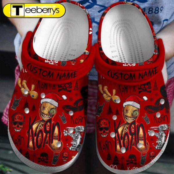 Merry Christmas Korn Music Clogs  Clogs Shoes Comfortable