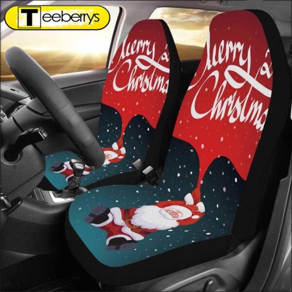 Merry Christmas Santa Car Seat Covers