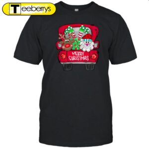 Merry Christmas Truck Teacher Shirt